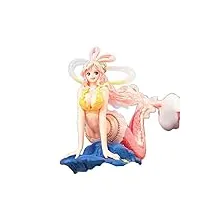 enfily pour une pièce scintillante glamour princesse sirène étoile blanche extraterrestre figurine de collection figurine jouet poupée pvc décoration de table (15 cm)