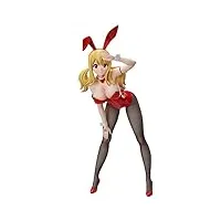 jilijia figurine anime fairy tail de 38 cm lucy heartfilia action figure black silk bunny girl position debout modèle pvc anime statue collection cadeau
