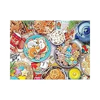 buffalo games aimee stewart – cookies and cocoa – puzzle de 1000 pièces
