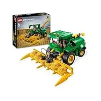 lego technic john deere 9700 jouet de tracteur pour enfants, véhicule agricole, modèle de véhicule à construire avec fonctions réalistes pour jeu créatif, cadeau pour garçons et filles dès 9 ans 42168