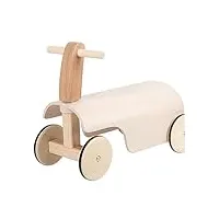 vélo porteur enfant - véhicule porteur en bois - chariot de marche - voiture à conduire - trotteur pour bébé 100% bois - premier cadeau d'anniversaire - enfant 12 mois