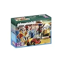 playmobil 5136 - jeu de construction - commando de pirates avec arsenal