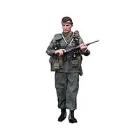 hiplay ensemble complet de figurines de collection : modèle soldat à l'échelle 1:6 (ud9021)