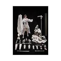 dezaro mulan pl2023-204 figurine d'action générale 1/6 en caoutchouc mobile pour femme soldat miniature figurine de poupée collection (blanc)