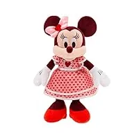 disney store officiel peluche minnie mouse saint-valentin petite, mickey & amis, 28cm, figurine douce et câline, adaptée pour tous Âges