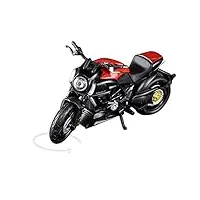 jewoss pour ducati 1:18 Échelle alliage scooter sport vélo moulé sous pression enfants jouet moto véhicule course modèle réplique cadeau pour garçons modèles de motos (color : red, size : 1)