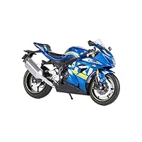 pour suzuki gsx-r1000 1:12 Échelle alliage scooter sport vélo moulé sous pression jouets pour enfants moto véhicule course modèle réplique garçon cadeau modèles de motos (color : blue, size : 1)
