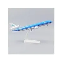 welsaa maquettes d'avion déco modèle d'avion 20cm1:400 american mcdonnell md-11, matériau en alliage avec train d'atterrissage, jouet de -, cadeau (couleur : b)