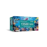 trefl prime-puzzle uft:dive into underwater paradise-13 500 pièces, grand puzzle présentant le fond de l’océan coloré, carton le plus Épais, bio, Éco, loisir pour adultes et enfants à partir de 12 ans
