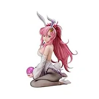 gooyeh lacus clyne figurine d'anime grande taille mignon lapin blanc féminin à genoux action figurines statue en pvc modèle ornements de bureau objets de collection 29 cm