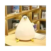 eactel mouette en peluche jouet pingouin en peluche animal enfants cadeau d’anniversaire cadeau de noël 85cm 1