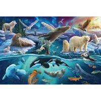 puzzle 150 piã¨ces : animaux de l'arctique