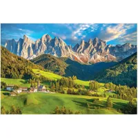 puzzle 1000 piã¨ces : dolomites : montagnes italiennes