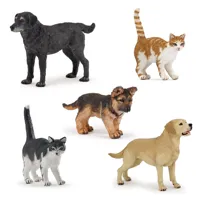 kit papo : figurines chats et chiens
