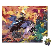 puzzle 54 piã¨ces : terre de dragons