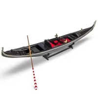 maquette bateau en bois : gondole vã©nitienne
