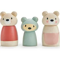 figurines famille d'ours