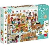 puzzle xxl découvir le supermarché (30 pièces)