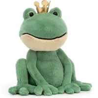 peluche fabian le prince grenouille (23 cm)