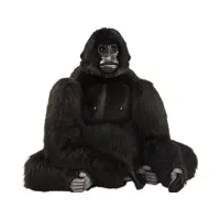 hansa peluche geante gorille assis 110 cm h 4326