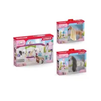 3 articles schleich horse club sofia's beauties 42588 + 42584 + 42585