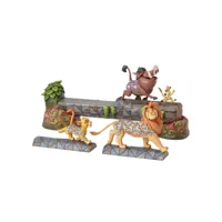 figurine de collection en 3 pièces le roi lion