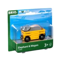 brio 33969 wagon et elephant 33969