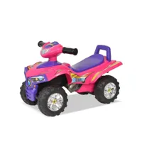 vidaxl vtt pour enfants avec son et lumière rose et violet 10141