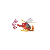sam le pompier smoby océan hélicoptere +1 figurine smo3032160040524