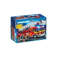playmobil city action 5362 camion de pompier avec échelle pivotante et sirène 5362