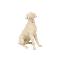 figure de chien en polyresine 20x14x27 cm