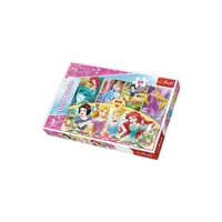 puzzle princesses la magie - + 3 ans - 24 pièces maxi