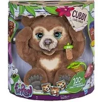 peluche interactive furreal friends peluche interactive cubby l'ours curieux