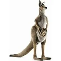 peluche hansa - kangourou grandeur nature - 109 cm