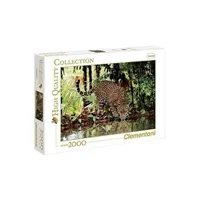 puzzle generique clementoni - 32537.5 - puzzle collection high quality 2000 pièces - leopard