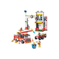 autres jeux de construction mega bloks jeu de construction caserne de pompiers