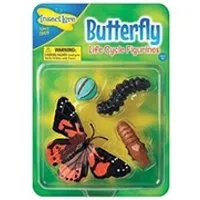 autres jeux d'éveil insect lore insectlore - figurines métamorphose papillon