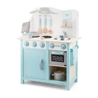 ménage nettoyage new classic toys - 11063 - jeu d'imitation - cuisine - bon appetit - deluxe - bleu