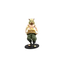 figurine de collection generique figurine demon slayer hashibira inosuke 16 cm avec tapis de souris demon slayer