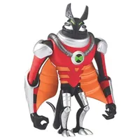figurine de collection giochi preziosi ben 10 - figurine / personnage articulée 13cm - omni-kix armor - jetray - 76147