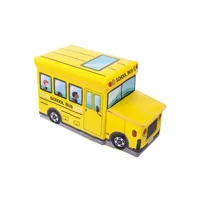 figurine de collection bieco 04000506 - coffre de rangement et banc bus scolaire