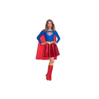 déguisement adulte amscan déguisement supergirl classique femme - xl - rouge - 9906152