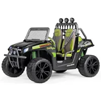 véhicule électrique pour enfant peg perego véhicule 24 volts pro line polaris rzr pro green shadow
