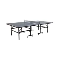 autre jeu de plein air vente-unique.com table de ping-pong pliable à roulettes pour extérieur avec accessoires - l274 x p152.5 x h76 cm - jordie