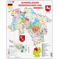 puzzle cadre - bundesland : bremen and niedersachen (en allemand)