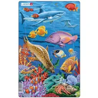 puzzle cadre - animaux marins