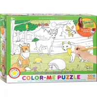 color-me puzzle - forêt