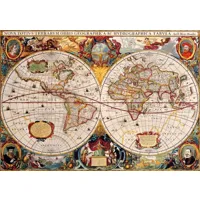 antique world map