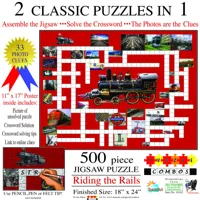 irv brechner - puzzle combo: riding the rails