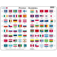 puzzle cadre - drapeaux (espagnol)